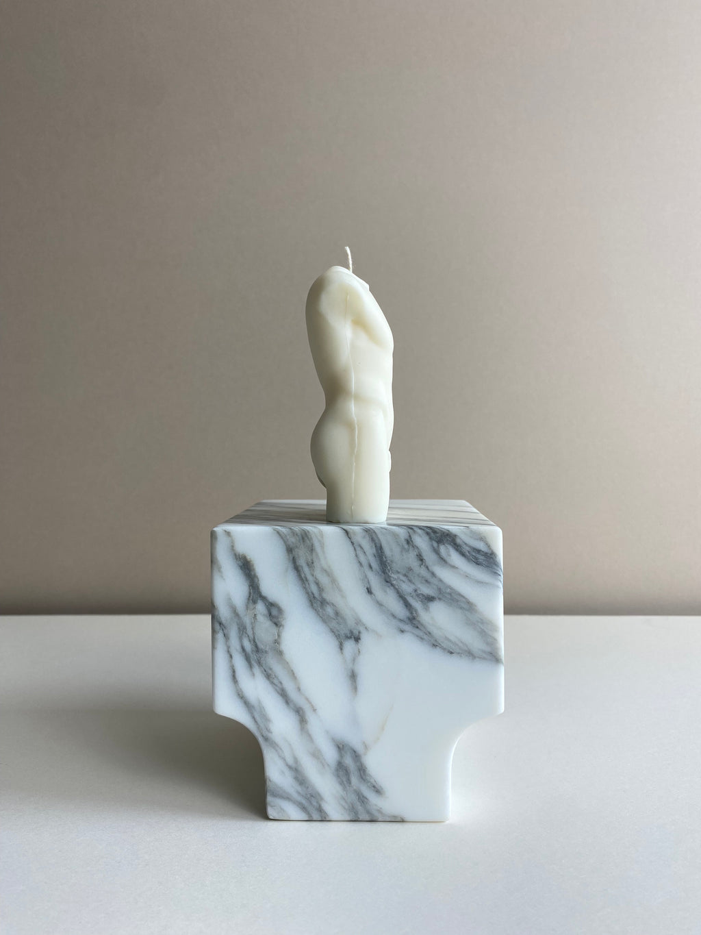 Male Torso Candle