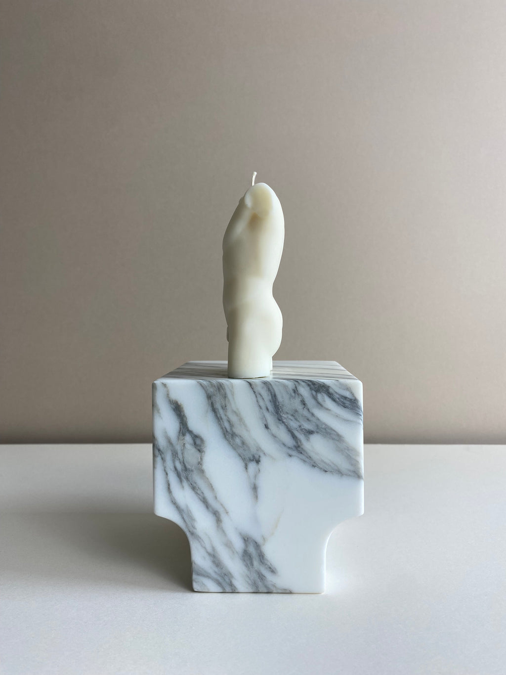 Male Torso Candle
