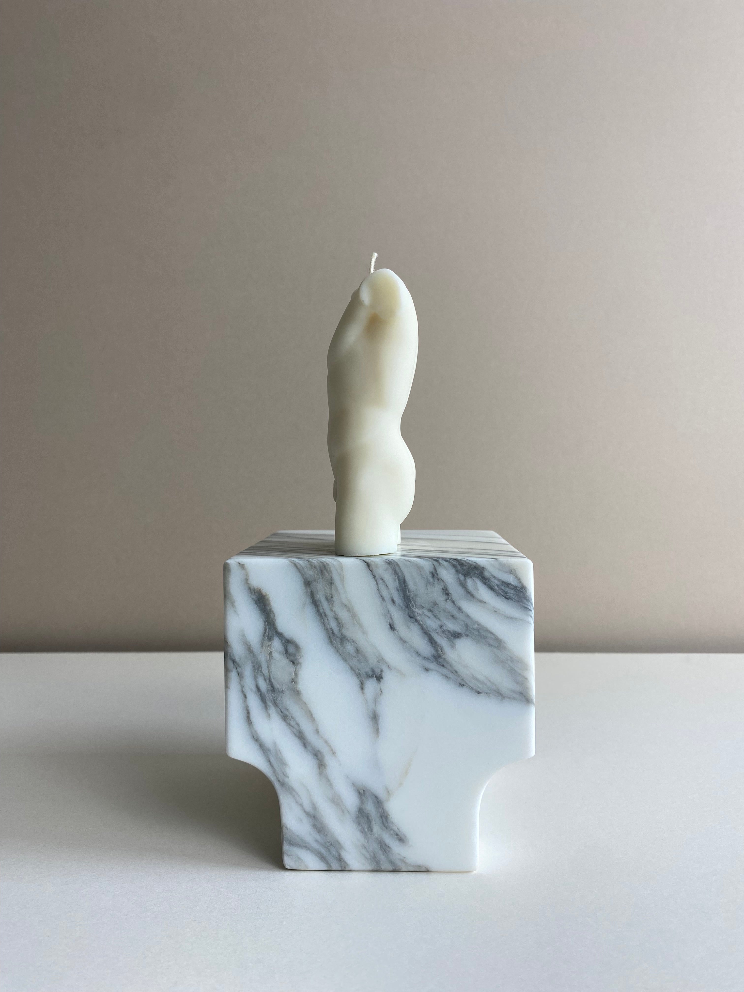 Male Torso Candle