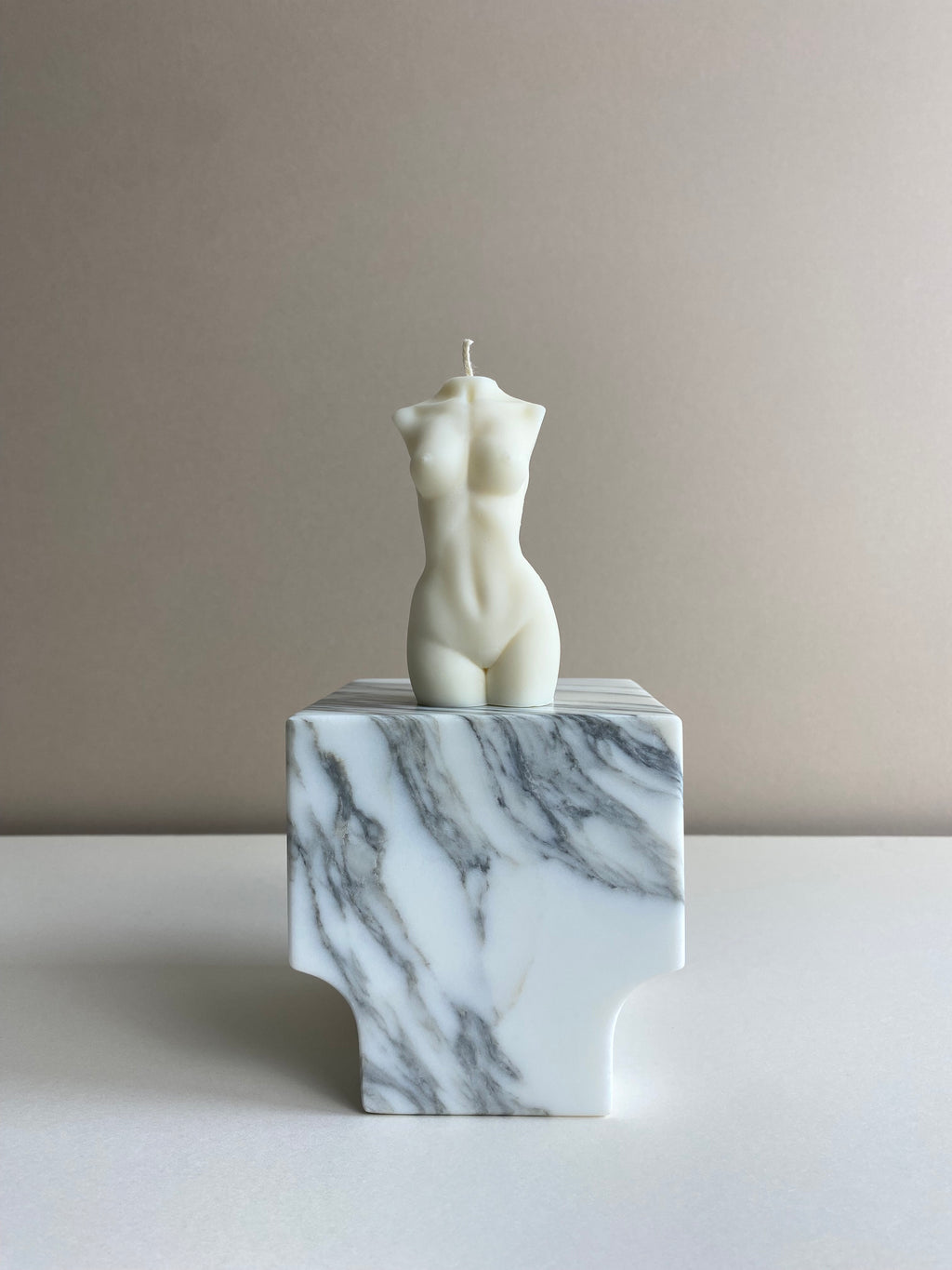 Female Torso Candle