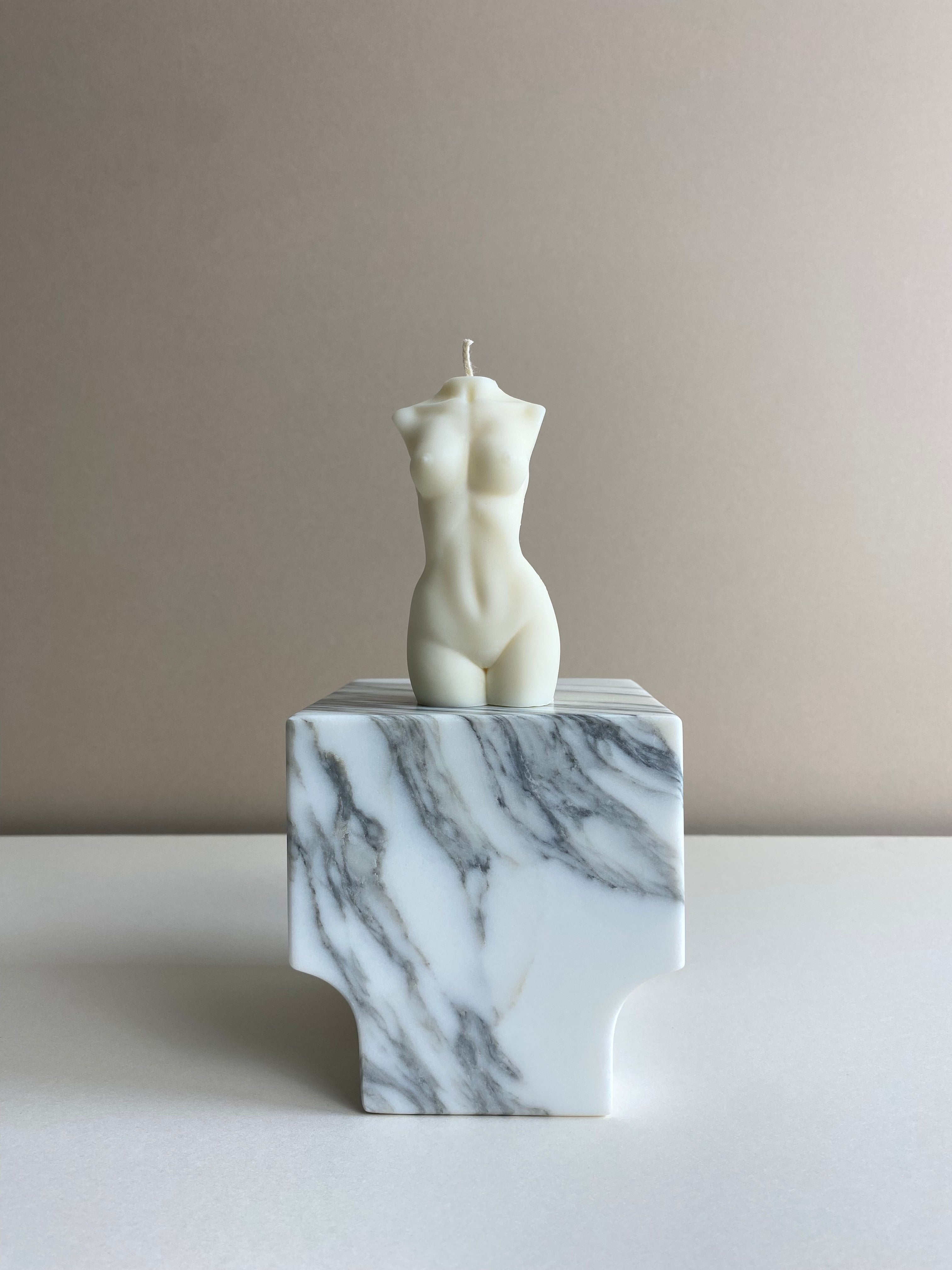 Female Torso Candle