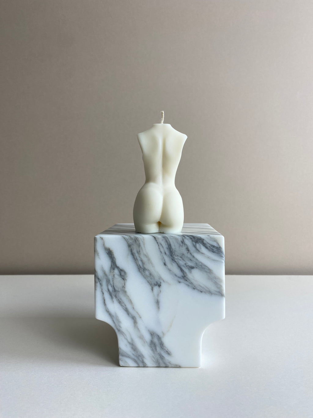 Female Torso Candle