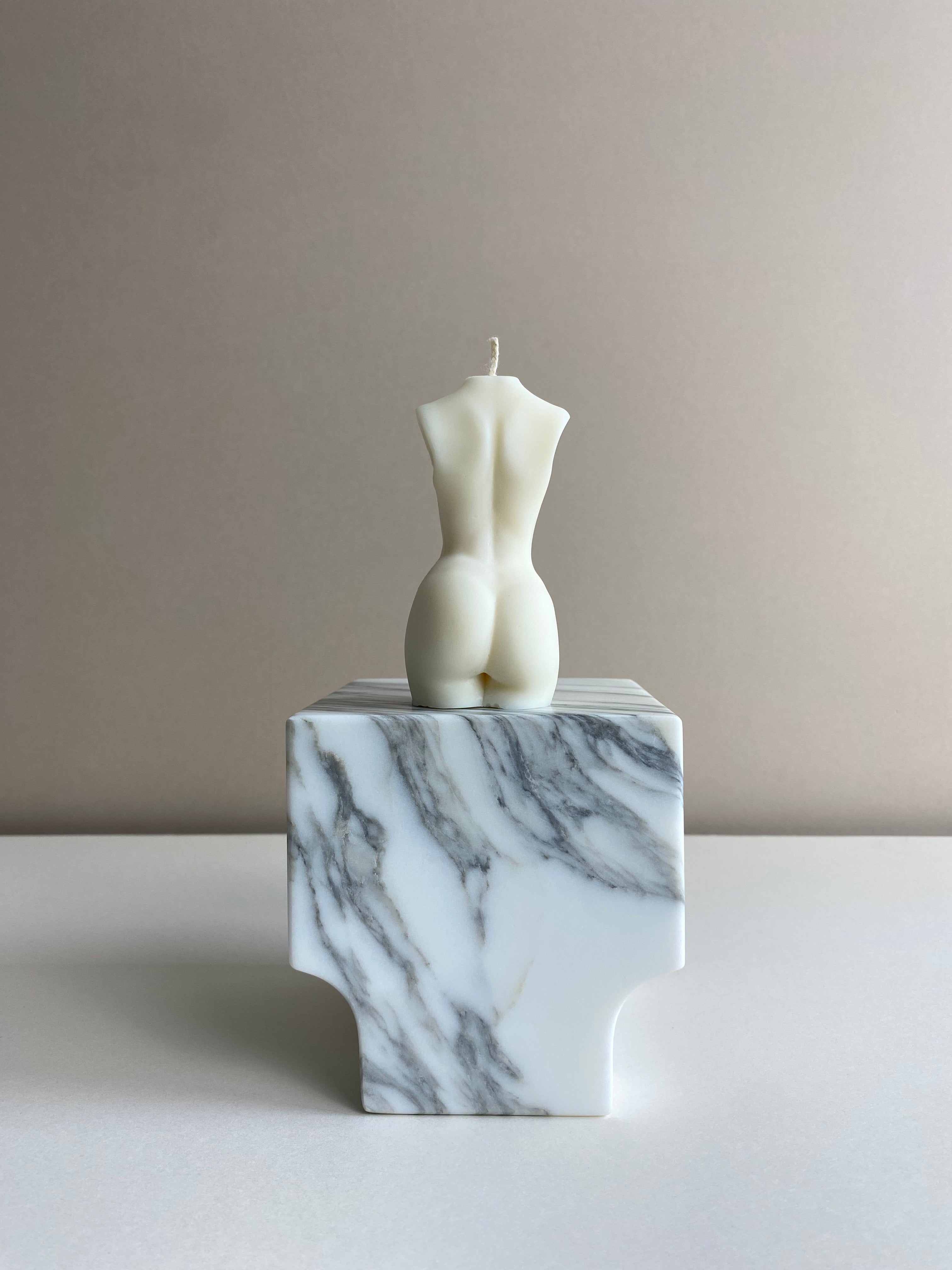 Female Torso Candle
