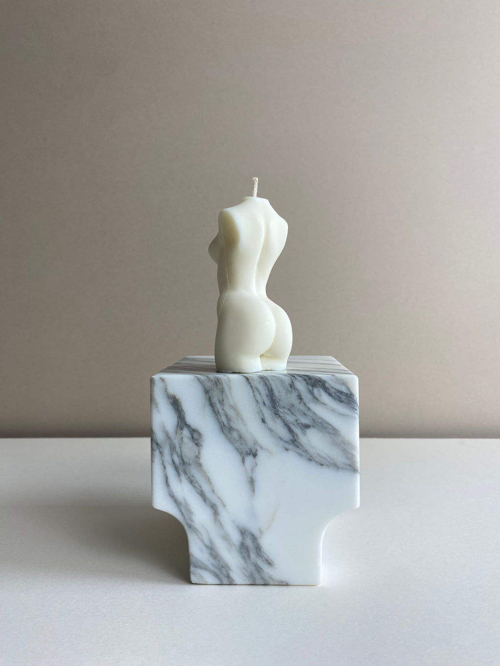 Female Torso Candle