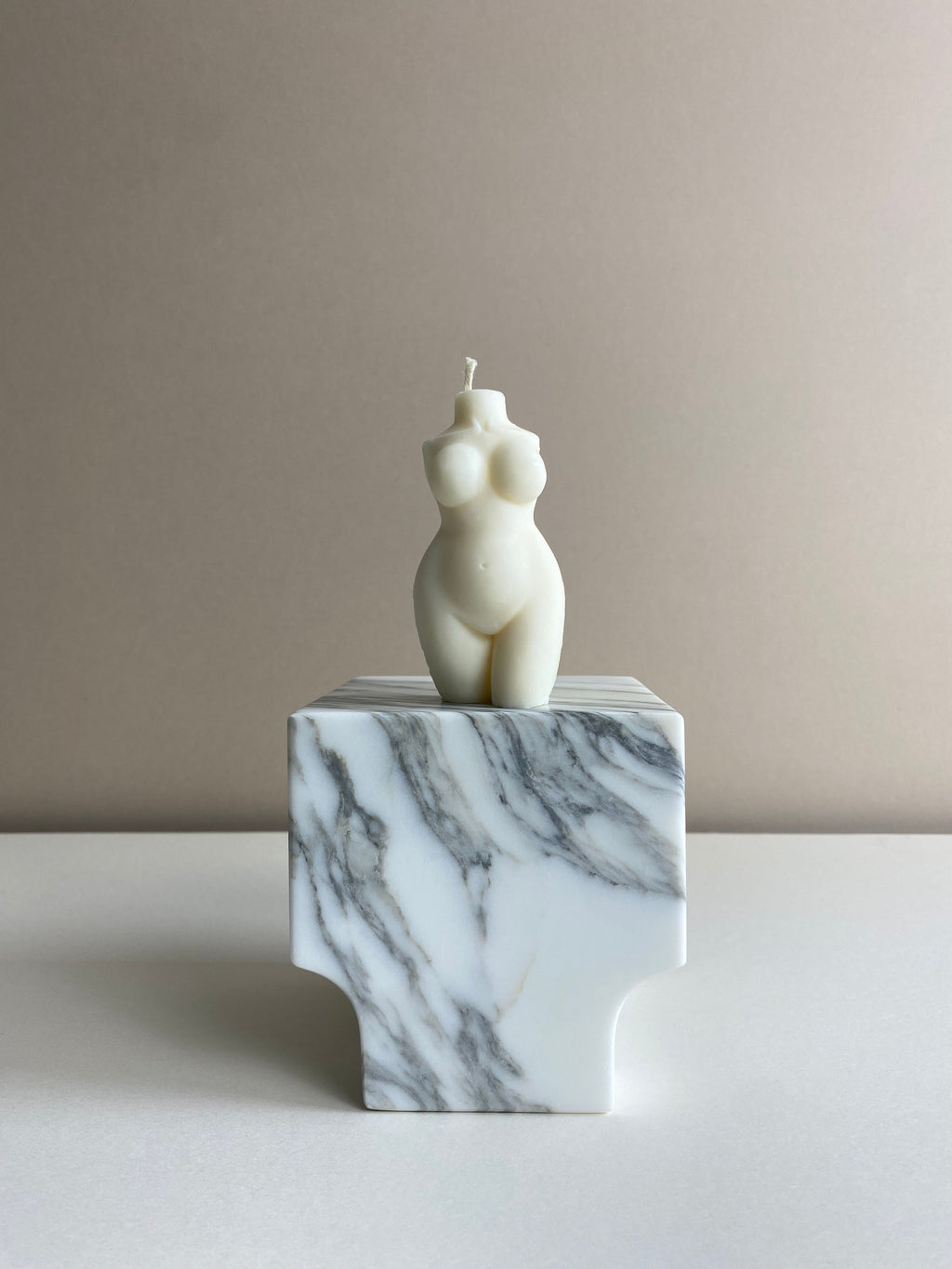 Curvy Lady Torso Candle