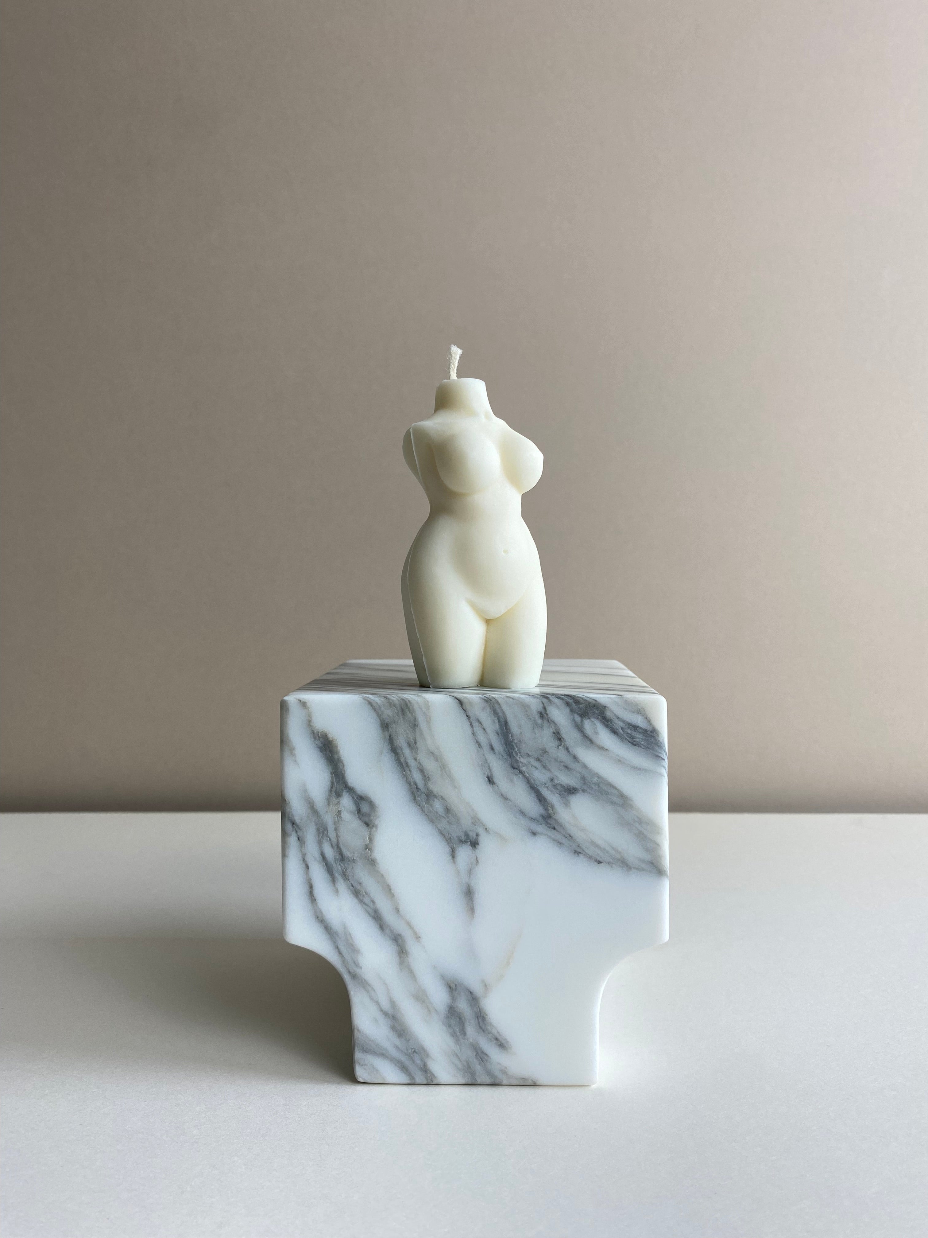 Curvy Lady Torso Candle