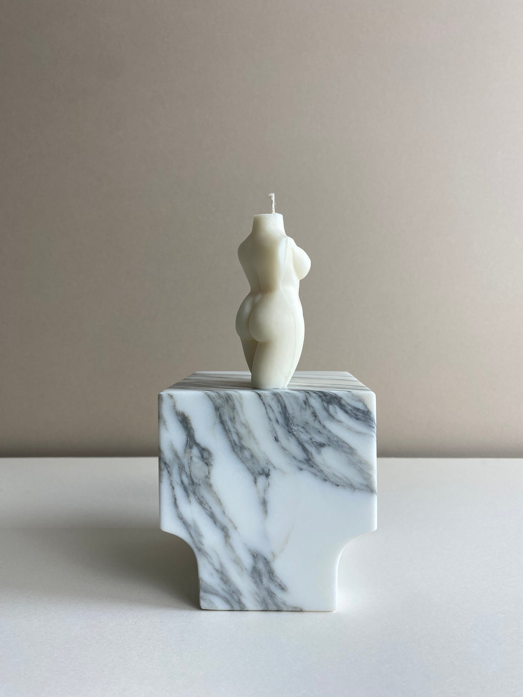Curvy Lady Torso Candle