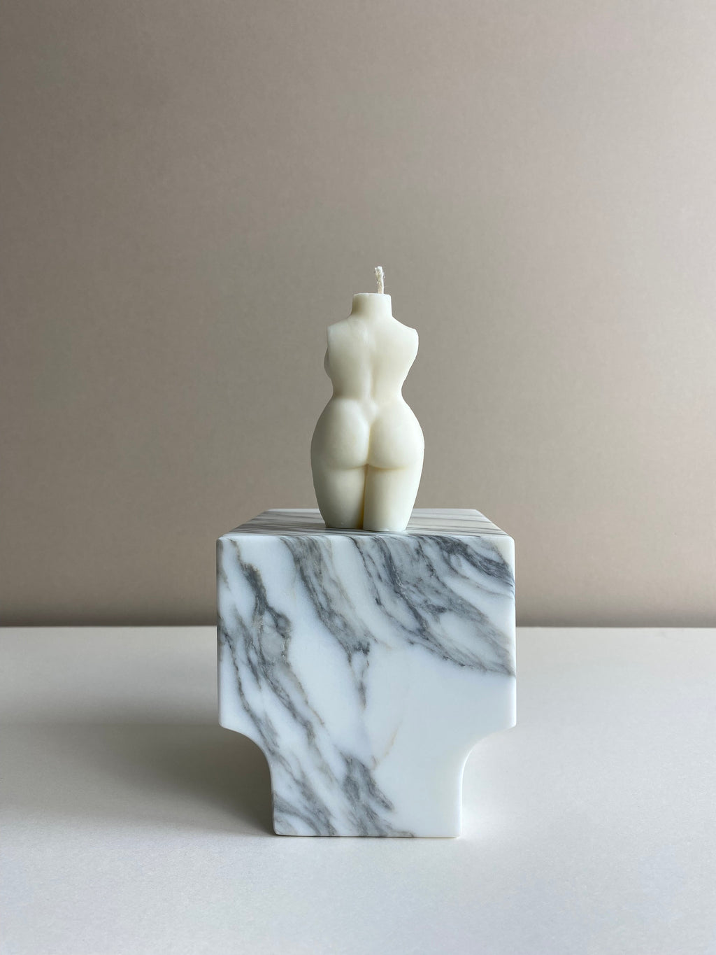 Curvy Lady Torso Candle