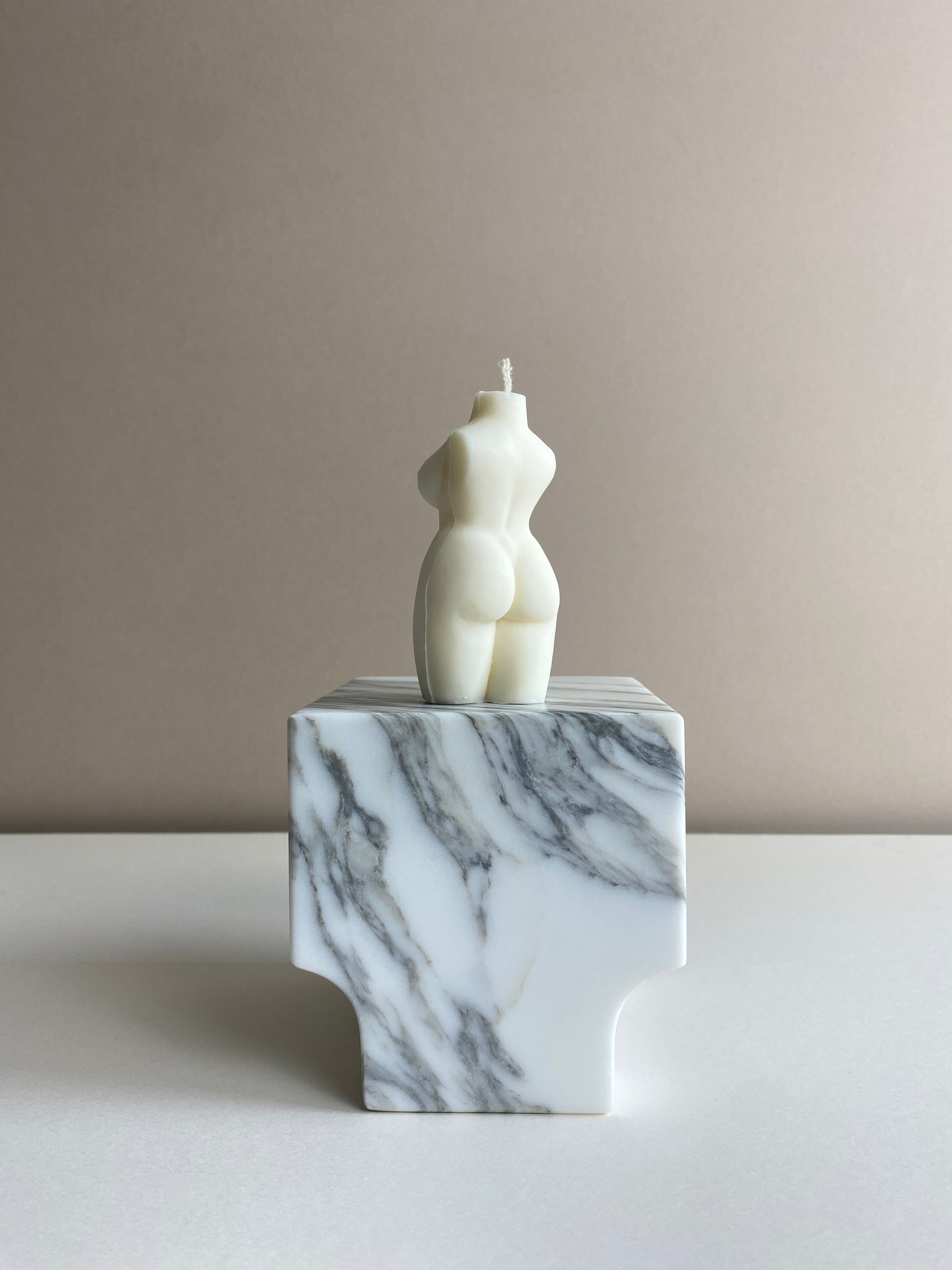 Curvy Lady Torso Candle