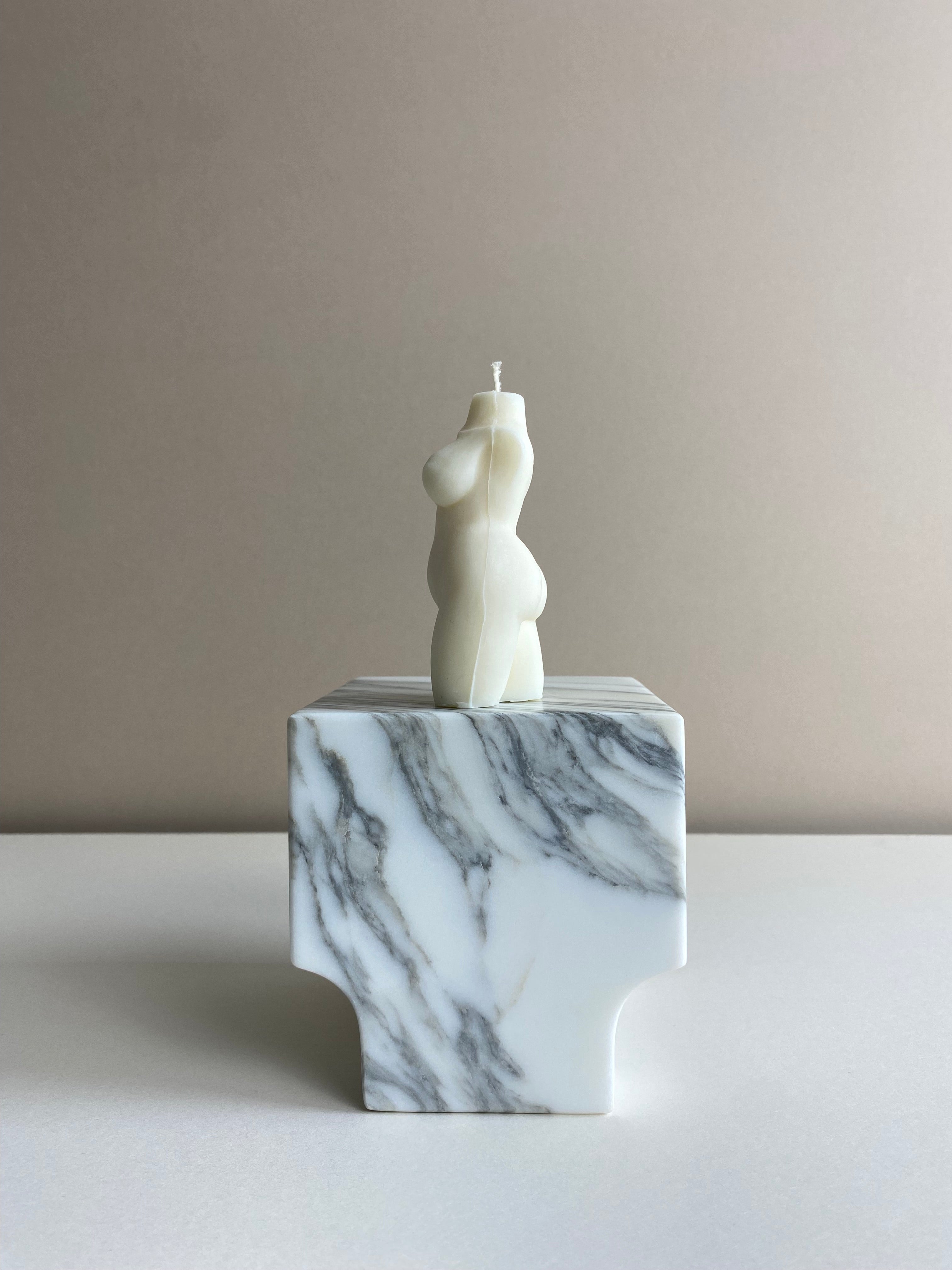 Curvy Lady Torso Candle