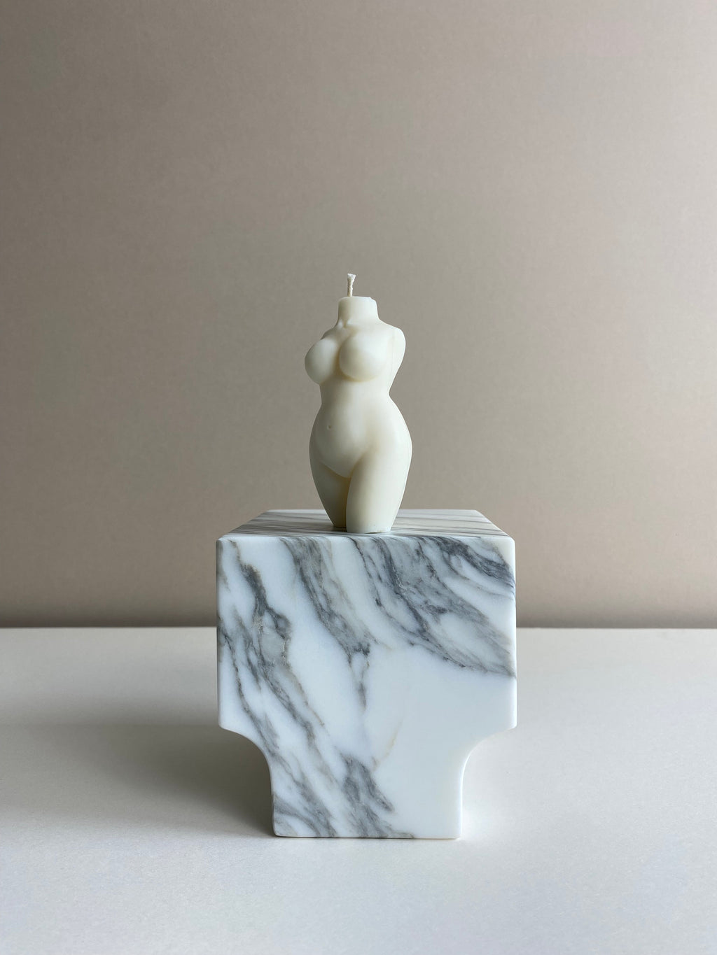 Curvy Lady Torso Candle
