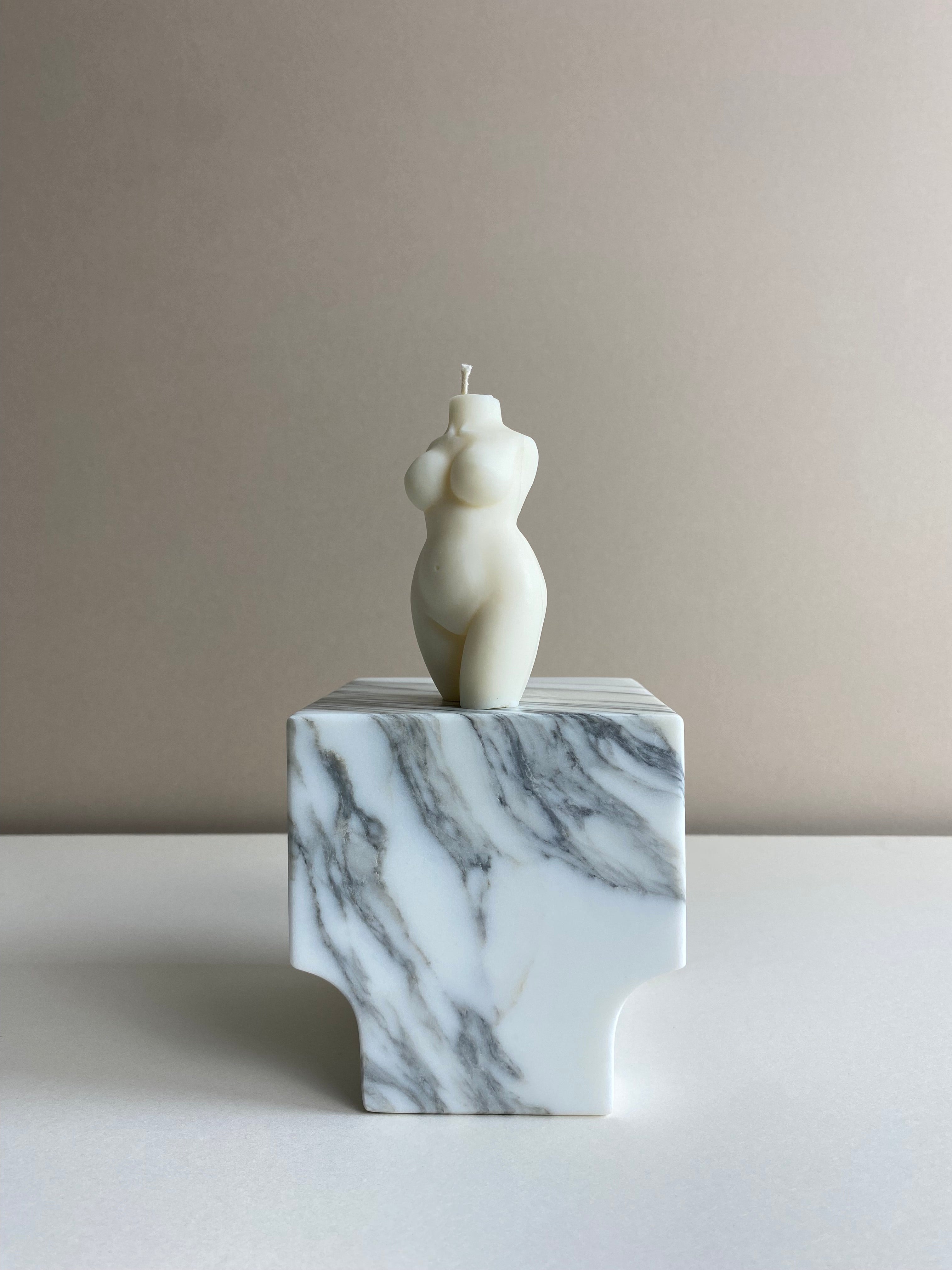 Curvy Lady Torso Candle
