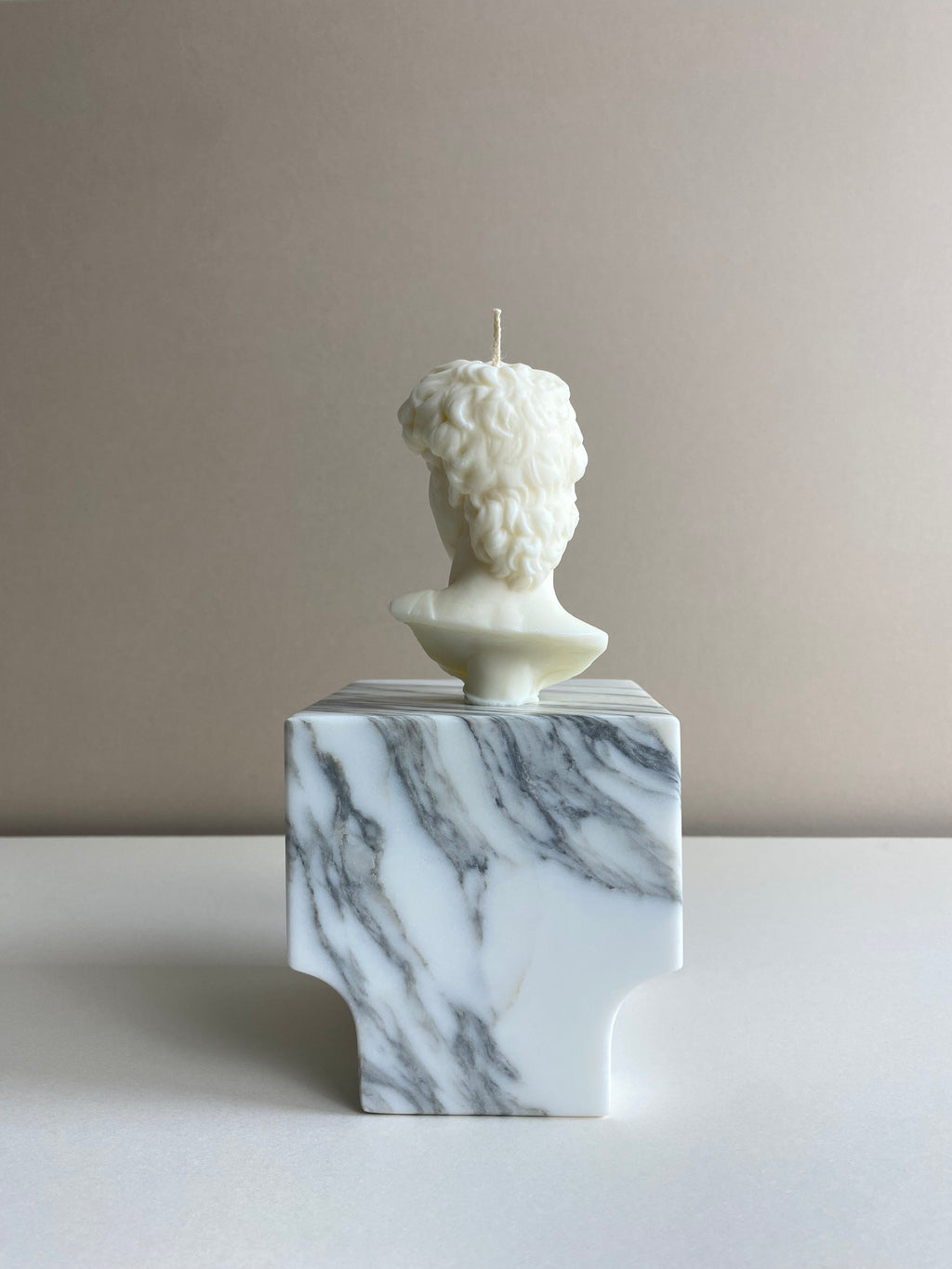 David Bust Candle