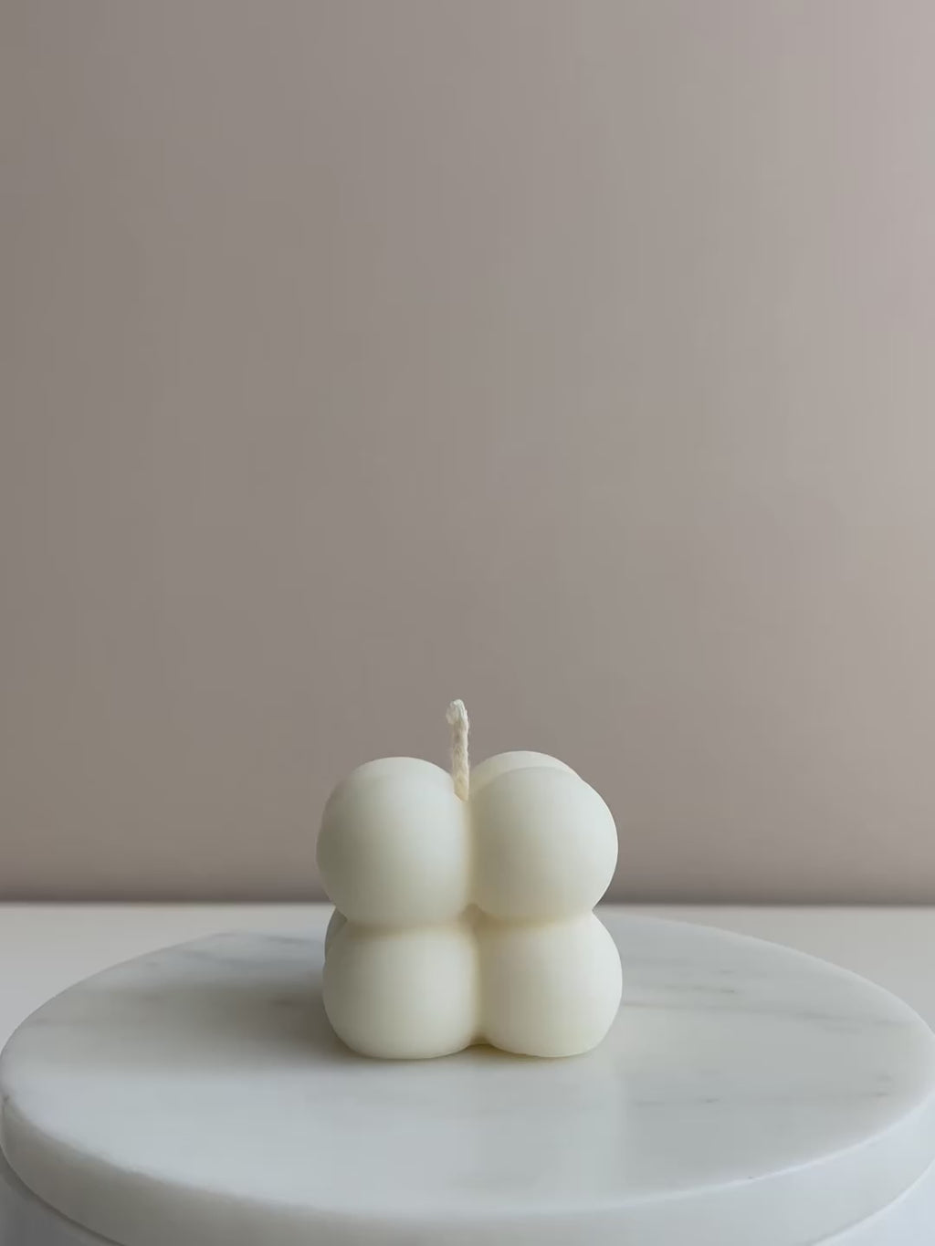 Mini Bubble Cube Candle